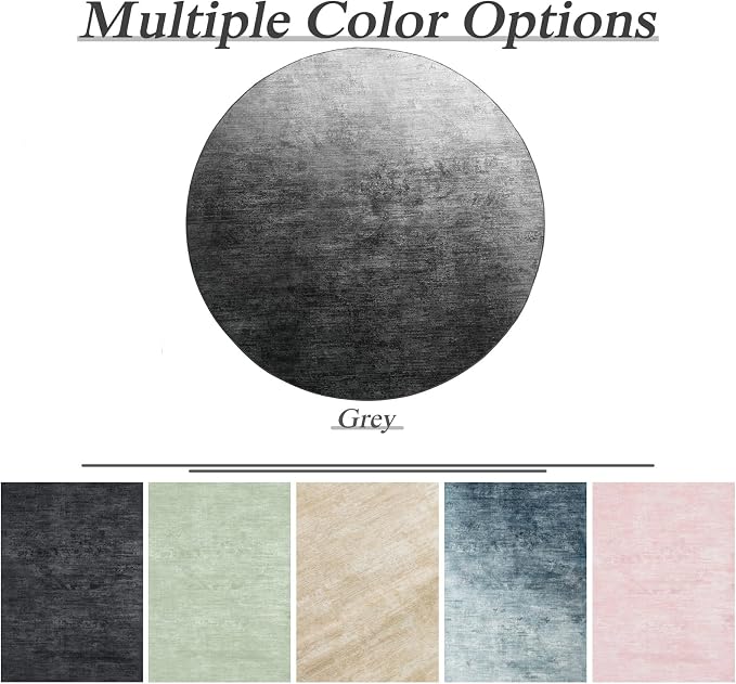 LIANLAM 6 FT Round Rug - Image 2
