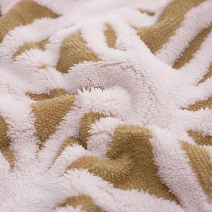 LOMAO Sherpa Fleece Blanket for Mom Cozy Soft Throw Blanket for Women Men - Image 6