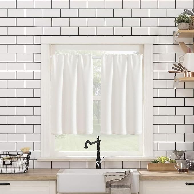 KXLife 2 Pcs Spring Tension Curtain Rod Adjustable 28 to 40 Inches, 5/8" - Image 4
