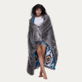 Luxury Plush Faux Fur Throw Blanket by HORIMOTEHOME