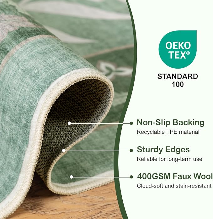 LIANLAM Washable Rug Area Rugs for Living Room - Image 6
