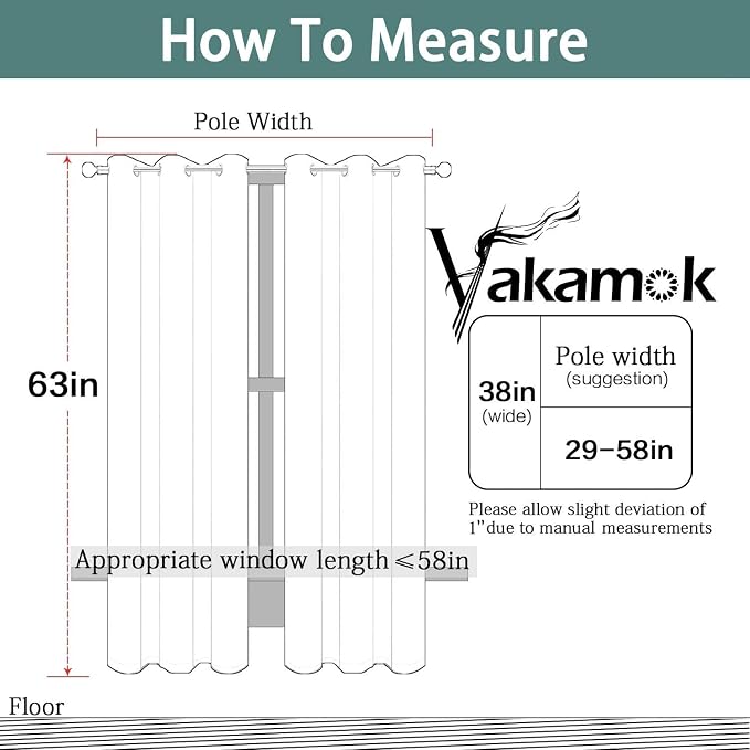 Yakamok Dark Green Blackout Curtains - Image 7