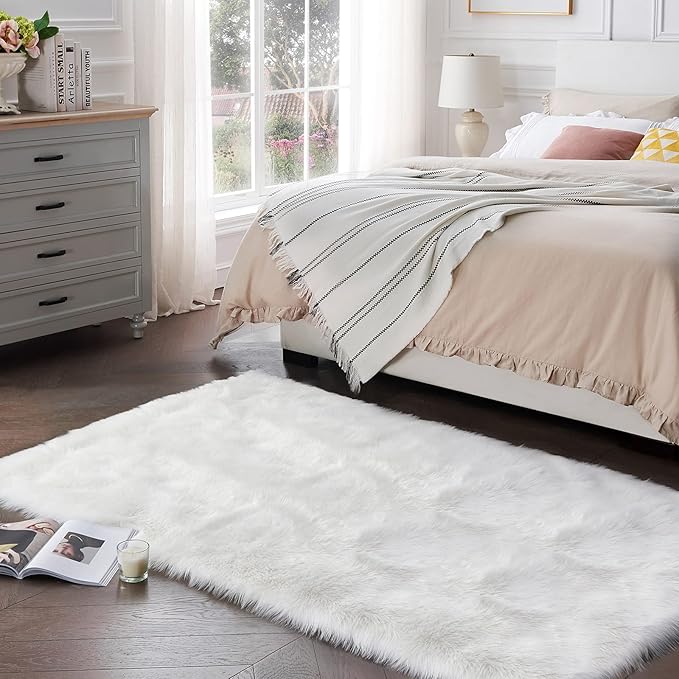 SERISSA Soft Fluffy Area Rug, Shaggy Rug - Image 2