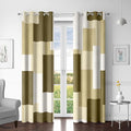 Tyrot Beige 100% Blackout Curtains by TyrotHomeDecor