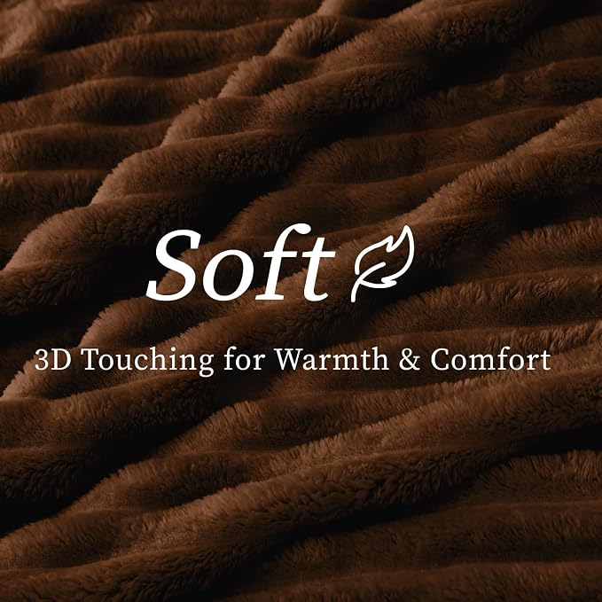 BEDELITE Twin Blanket for Couch & Bed, 300GSM Soft & Warm Fleece Blanket - Image 4