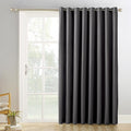 Sun Zero Easton Extra-Wide Blackout Grommet Sliding Patio Door Curtain Panel by SunZero%E2%84%A2