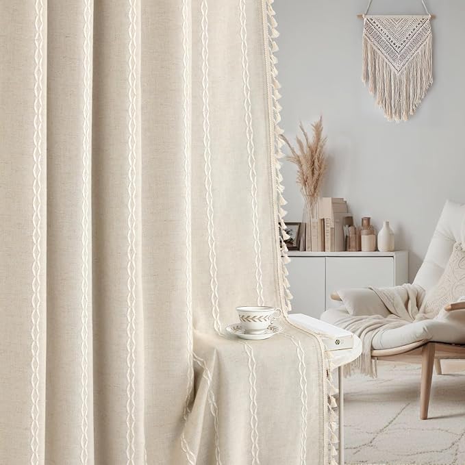 Boho Blackout Curtains 2 Panels 84 Inch - Image 8
