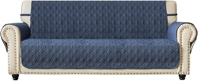 Ameritex Couch Sofa Slipcover 100% Waterproof Nonslip Quilted Furniture by Ameritex