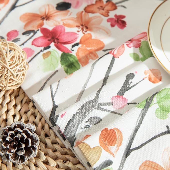 Leeva Blossoming Flower Farmhouse Valance, Rod Pocket Light Filtering Privacy - Image 7
