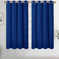 Diraysid Royal Blue Grommet Blackout Curtains by Diraysid%2C+refresh+your+life