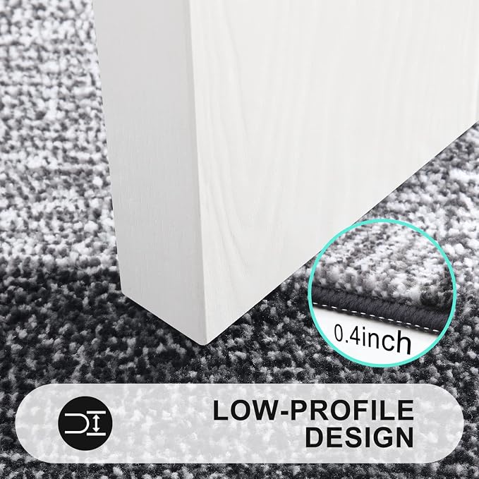 Kitinjoy Indoor Outdoor Door Mat, 32x20 Non-Slip Absorbent Dirt Trapper - Image 4