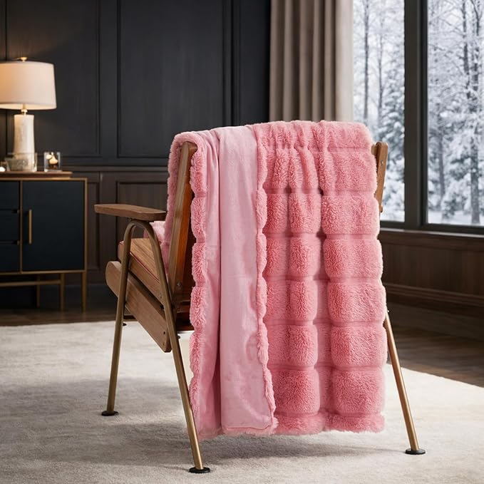 Cozy Bliss Faux Fur Throw Blanket - Image 6