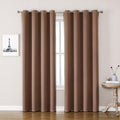 ChrisDowa Room Darkening Curtains 80 Inches Long 2 Panels Set by ChrisDowa