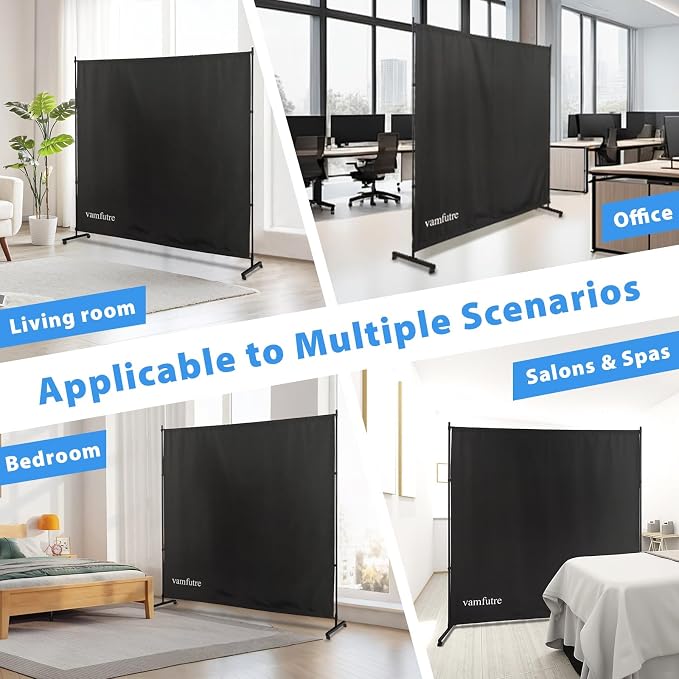 Single Panel Room Divider/Privacy Screen - Image 8