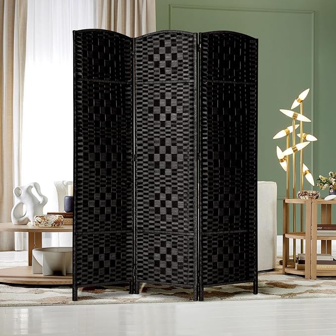 Rose Home Fashion 6 ft Tall Room Divider, Room Dividers and Folding Privacy - Image 2