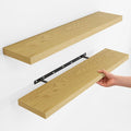 Fun Memories Rustic Wood Floating Shelves by FunMemories