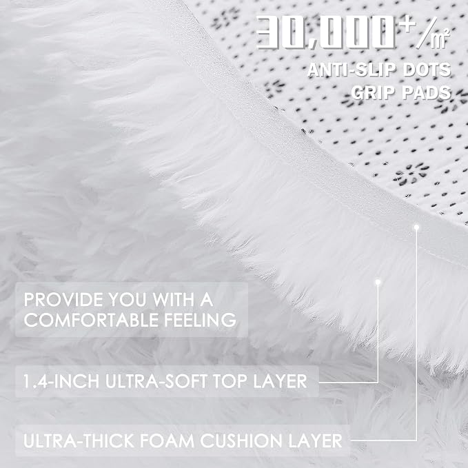 OLANLY 5x8 Machine Washable Large Area Rugs - Image 6