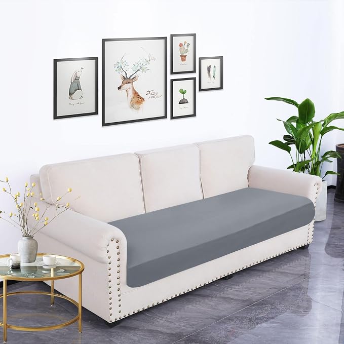 hyha Waterproof Couch Cushion Covers, Stretch Sofa Couch Seat Slipcover - Image 7