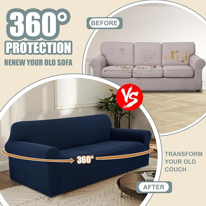 Stretch Couch Cover Washable Sofa Slipcover Furniture Protector - Image 4