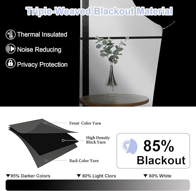Simplebrand Ava Gold Blackout Curtains - Image 2