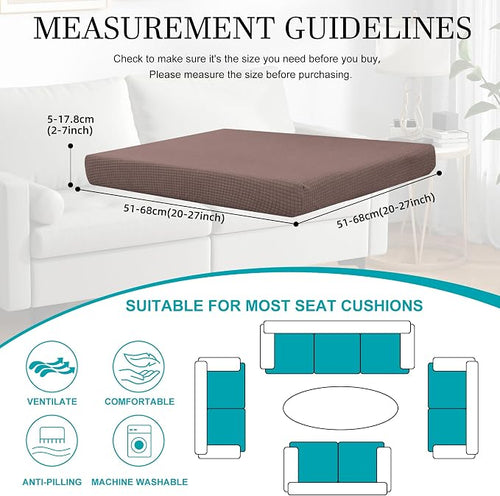 14Pcs Stretch Patio Cushion Covers, Outdoor Couch Covers Replacement, Outdoor - Image 2