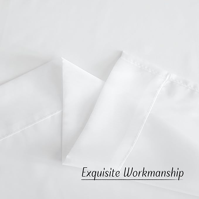 NICETOWN Voile White Sheer Curtains - Image 6