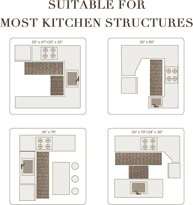 Kitchen Rugs-Non Slip Kitchen Mats - Image 5