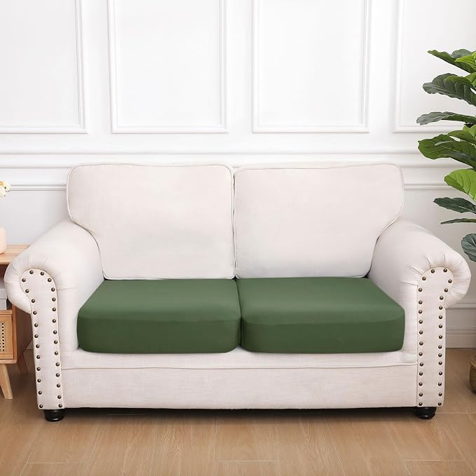 hyha Waterproof Couch Cushion Covers, Stretch Sofa Couch Seat Slipcover - Image 7