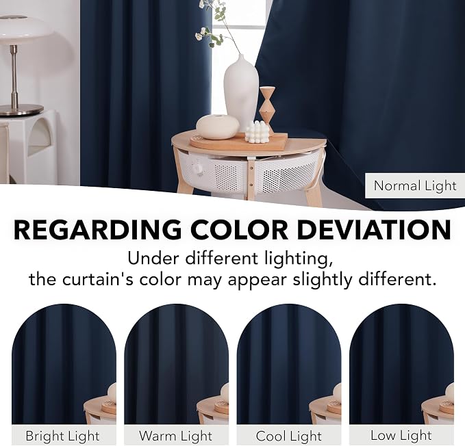 Deconovo Short Blackout Curtains - Image 6