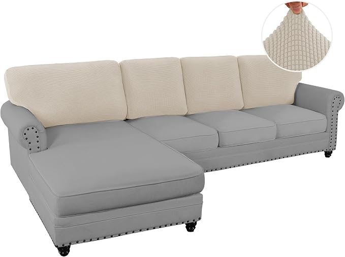 H.VERSAILTEX Backrest Cushion Covers Sectional Couch Back Cushion Covers - Image 2