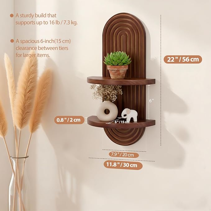 SweetSage Mordern Wall Shelf - Image 3