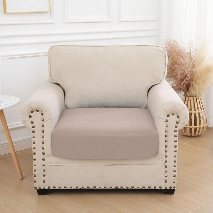 hyha Waterproof Couch Cushion Covers, Stretch Sofa Couch Seat Slipcover - Image 7
