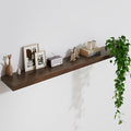Marsmiles Solid Wood Floating Shelves by Marsmiles