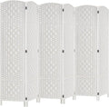 Rose Home Fashion Room Divider, 6 ft Tall Room Dividers and Folding Privacy by RoseHomeFashion
