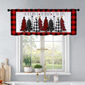Christmas Kitchen Curtains Xmas Tree by BrilliStar