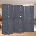 Room Divider Folding Privacy Screens, Hand-Made 67'' High Bamboo Room Dividers by HOMSCREENER