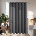 Joydeco Blackout Patio Sliding Door Curtains 84 Inches Long, Grommet Privacy by JOYDECO