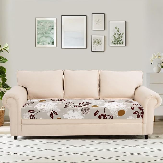 SearchI Stretch Printed Sofa Couch Cushion Covers Replacement Chair Cushion - Image 2