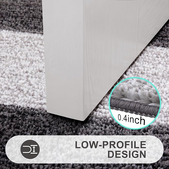 Kitinjoy Indoor Outdoor Door Mat, 47x20 Non-Slip Absorbent Dirt Trapper - Image 4