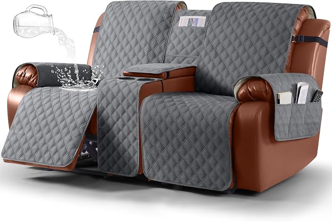 Ruaozz Waterproof Loveseat Recliner Cover by RuaozzFurnitureCovers