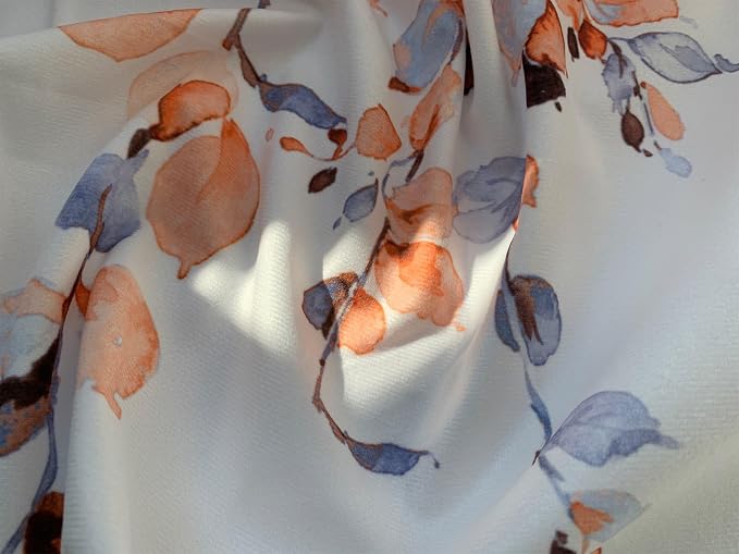 Watercolor Fall Leaves Window Valance - Image 6