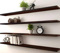 PHPH 48 Inch Wood Floating Shelves by PHPH