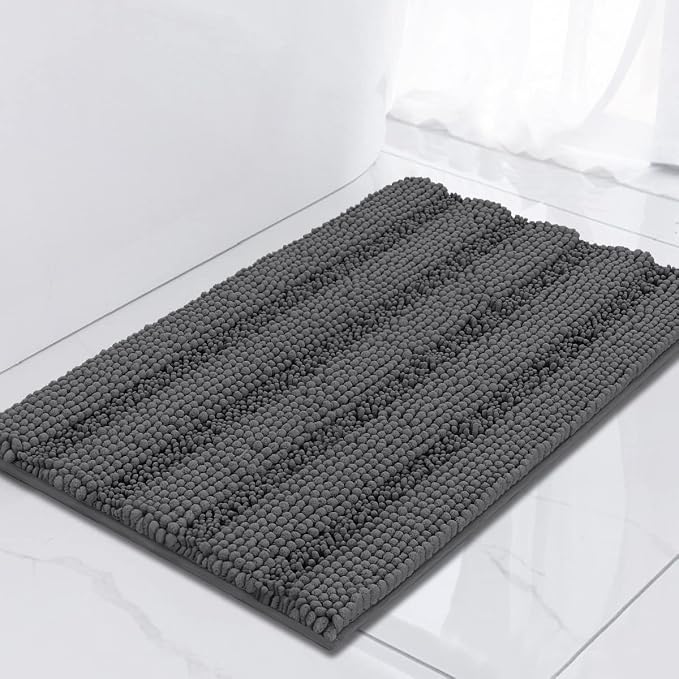Turquoize Bathroom Rugs and Mats 1-Piece Bath Mat Set Non Slip Bath Mats by Turquoize