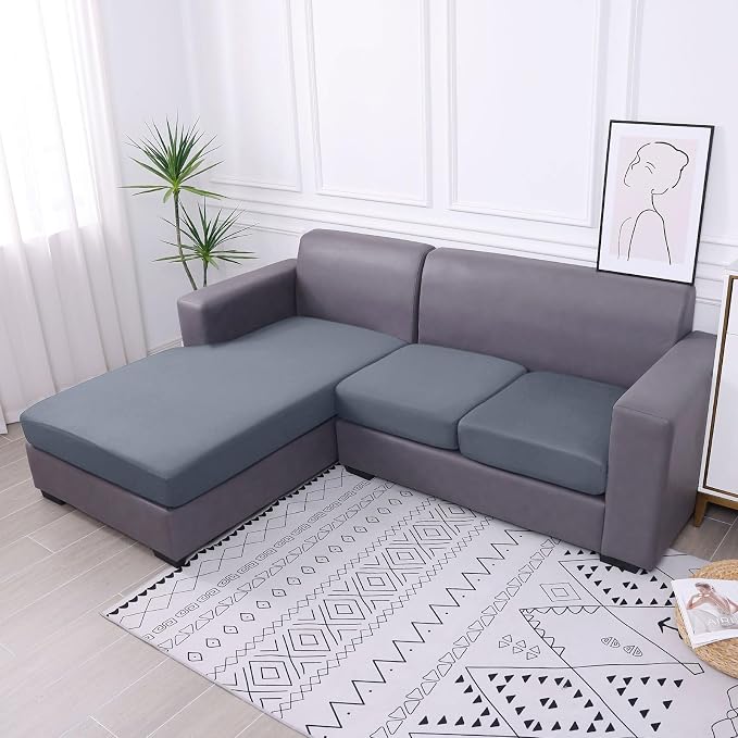 hyha Waterproof Couch Cushion Covers, Sectional Sofa Slipcovers Washable - Image 7