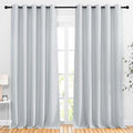 NICETOWN Room Darkening 118 inch Long Curtains, Grommet Thermal Drapes Weighted by NICETOWN