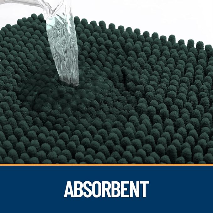 OLANLY Dog Door Mat for Muddy Paws 34x21, Absorbs Moisture and Dirt, Absorbent - Image 3