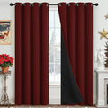 Yakamok 100% Blackout Curtains for Bedroom 2 Panels by Yakamok