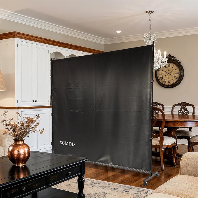 Room Divider, 73x75inch Large Single Panel Privacy Screen - Image 9