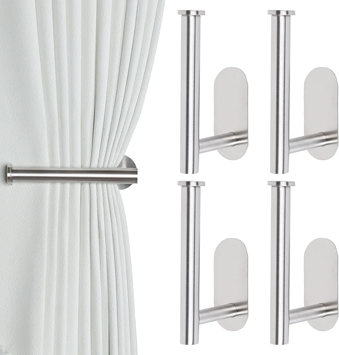 Groleca Adhesive Curtain Holdbacks by GROLECA