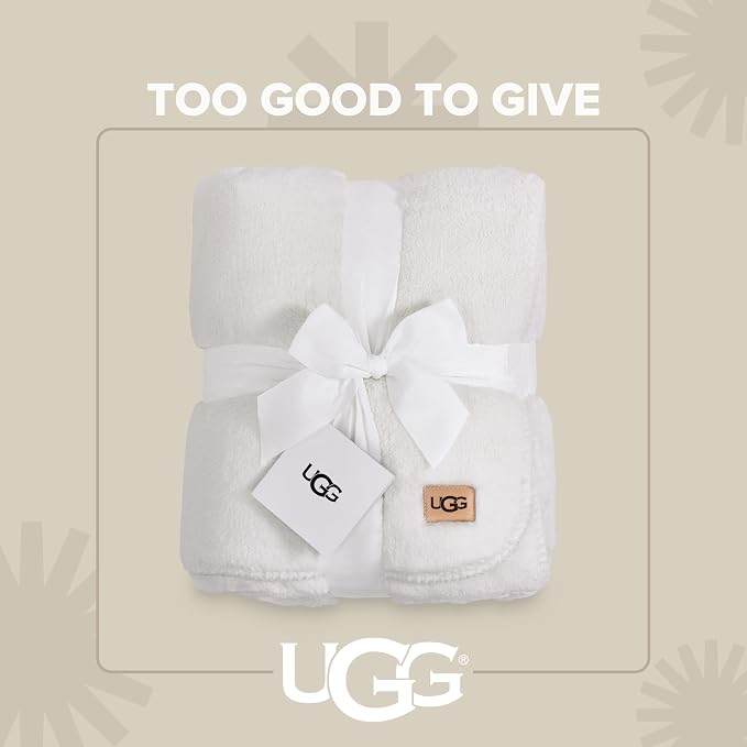 UGG Whitecap Plush Throw Blanket - Image 3